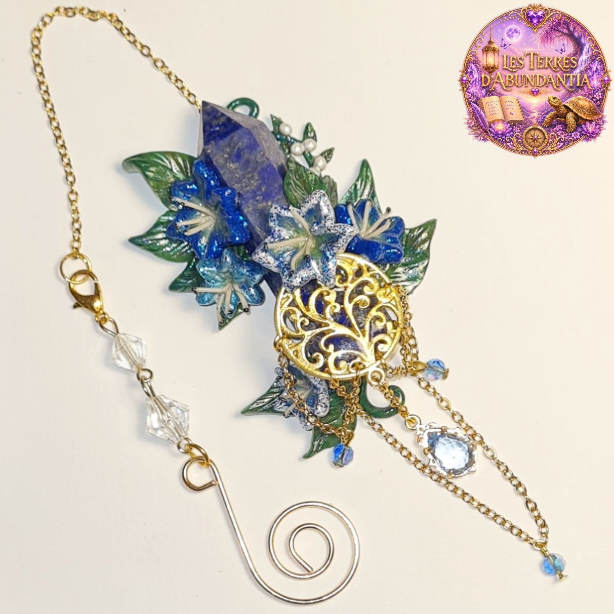 Talisman féerique – Pointe de Lapis-Lazuli