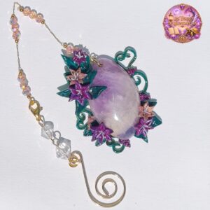 Talisman féerique – Cabochon d'Améthyste