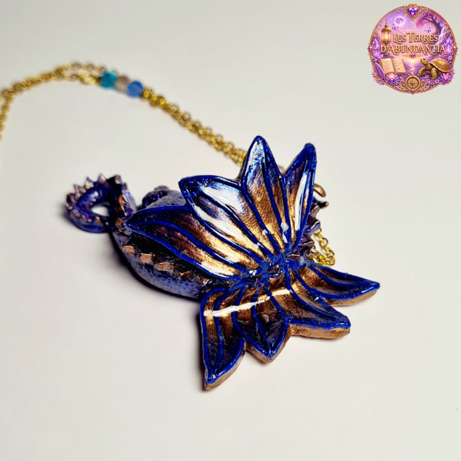 Pendentif dragon – Labradorite – Image 4