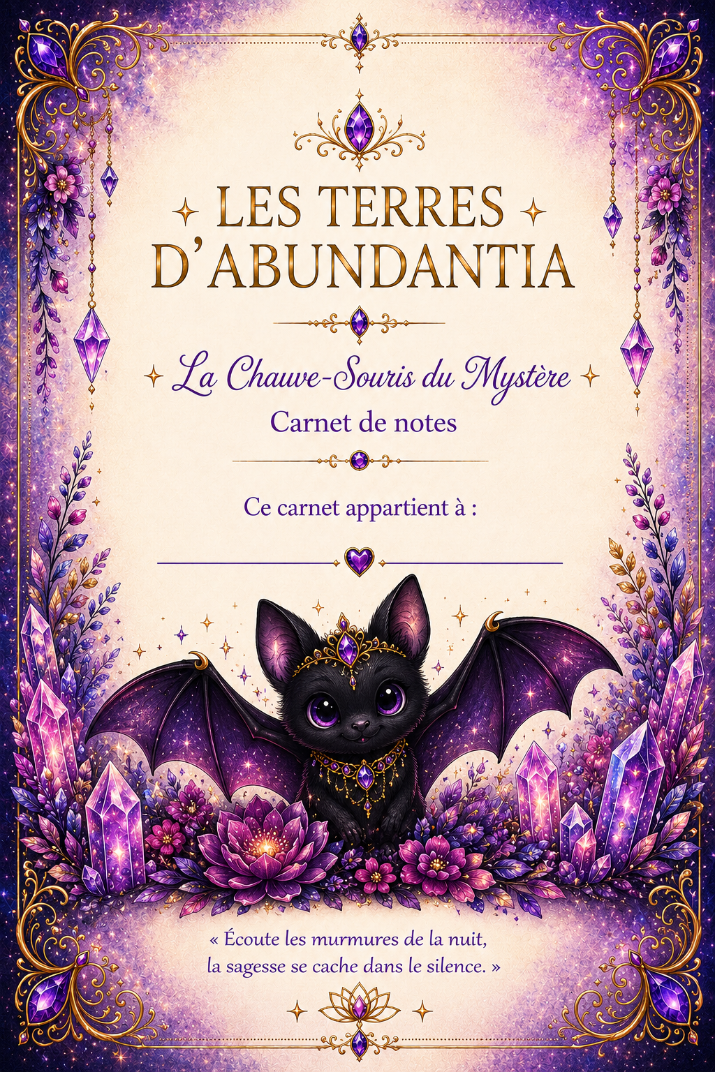 La Chauve-Souris du Mystère – Carnet de notes – Image 2