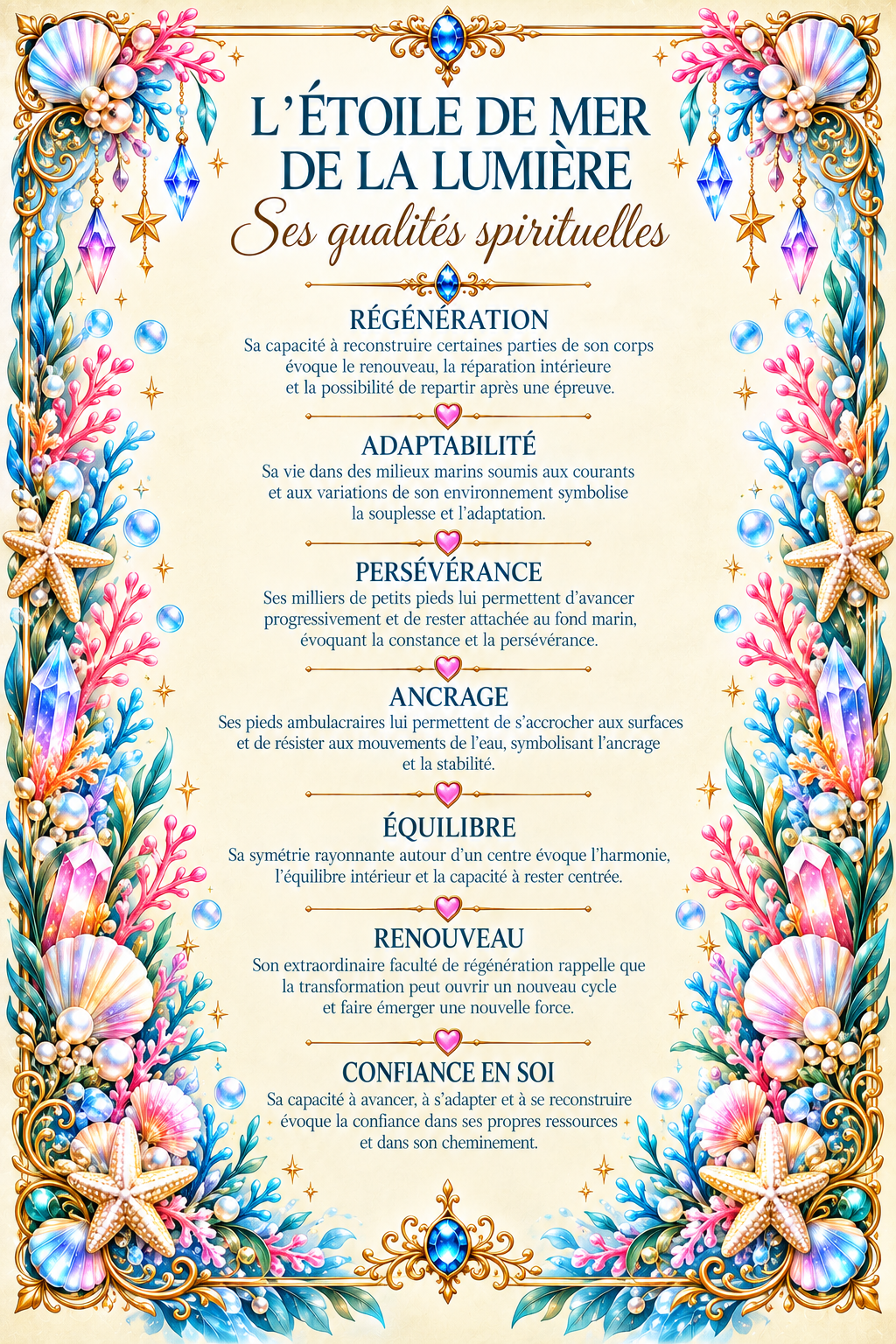 L’Étoile de Mer de la Lumière – Carnet de notes – Image 2