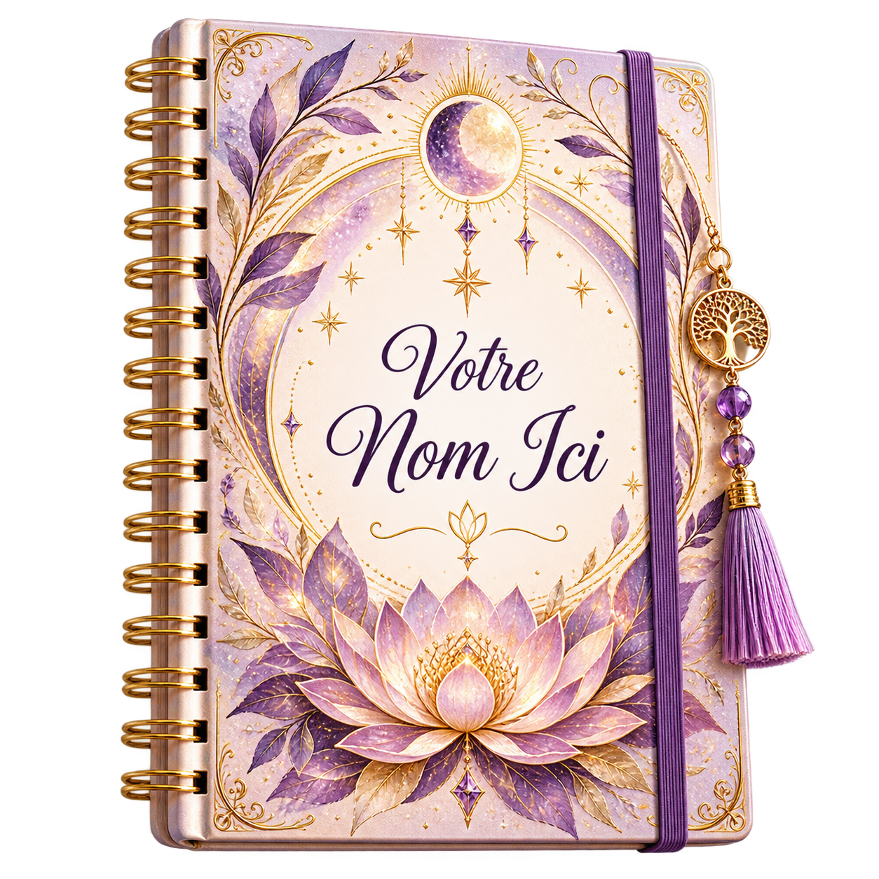 Exemple de carnet personnalisé créé par Abundantia
