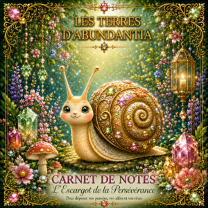 L’Escargot de la Persévérance – Carnet de notes